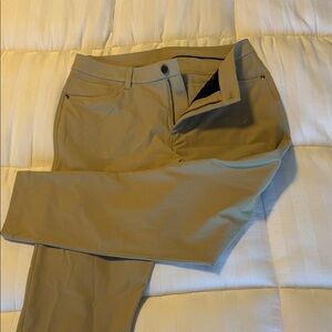 lululemon athletica Men's Light Tan Chinos